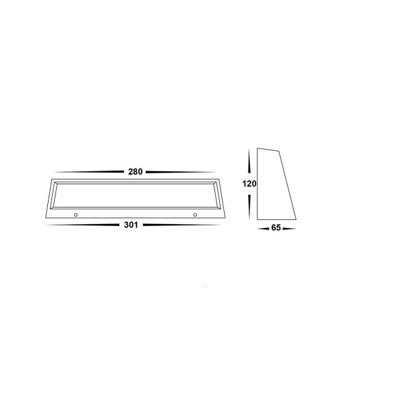 HV3279T-BLK-12V Dimensions